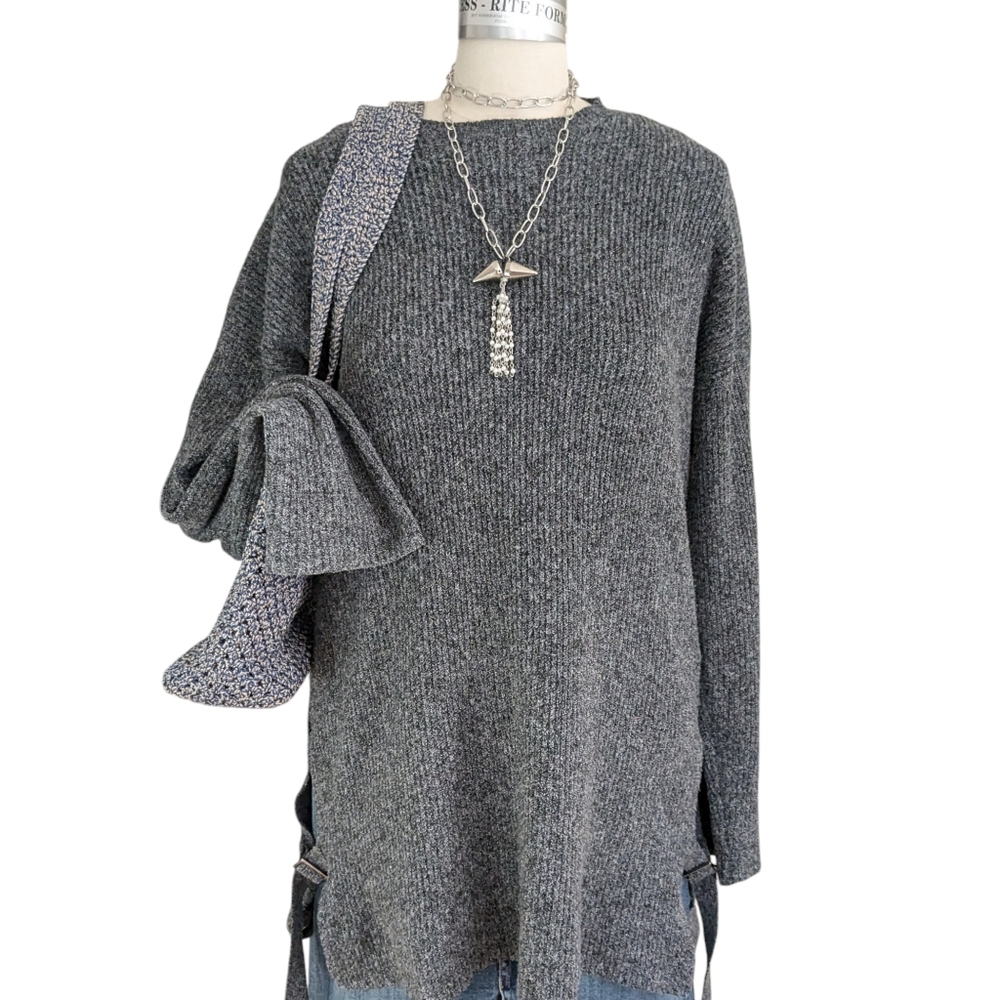 ASOS Ribbed Knit Tunic Sweater Size Medium
